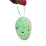 4608 Шарени великдеснки яйца за окачване с пайети, 6 броя, снимка 4