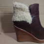 обувки на висок ток UGG Anais от овча кожа номер 40 , снимка 8