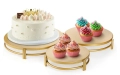 Комплект от 3 поставки за торти, поставка за десерти., снимка 5