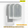 Бял калъф за съхранение на дрехи - 3 размера - КОД 3067, снимка 4