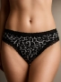 Lizabel - Дамска бикина принт черно - 1131, снимка 1