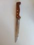 Кухненски нож с дървени чирени , снимка 2