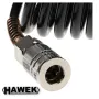 Спирален маркуч за въздух с бързи връзки 10, 15, 20 м. / 8 х 12 мм HAWEK, снимка 3