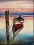 маслена картина върху платно морски пейзаж, снимка 1 - Картини - 39229672