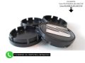 Капачки За Джанти 55/60мм / за Seat Сеат / черни декоративни тапи за централен отвор, снимка 2