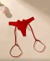 Дамски прашки с панделка и подвижни части за краката , снимка 1