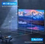 Видео проектор, HD Dolby WiFi Bluetooth проектор, 8000 лумена, снимка 1