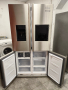 уникален иноксов хладилник с фризер, снимка 11