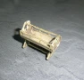 Мини фигурка бебешко кошче, маркировка .800, снимка 8