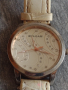 Фешън дамски часовник BVLGARI QUARTZ  с кристали Сваровски кожена каишка много красив стилен - 21766, снимка 1 - Дамски - 36245252