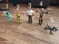 Фигурки WWE,  костенурка нинджа, динозавър Блу и Titan 13, снимка 1