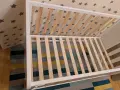 Ново бебешко дървено легло Interbaby 120/60 с гаранция, снимка 8