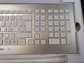 Безжична клавиатура и мишка / CHERRY DW 8000 клавиатура с мишка комплект DE безжична бяла-сребриста , снимка 8
