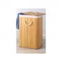 Бамбуков кош за пране с голям капацитет за дрехи, снимка 1 - Други стоки за дома - 35678108