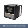 Термоконтролер REX C100, 220V, Изход SSR, -199 до 1372 °C, снимка 5