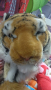 Тигрова глава,около 35см,за декорация, снимка 1 - Плюшени играчки - 36233277
