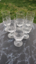3 модела кристални чаши с еднаква шарка по 6 бр. от вид, снимка 8