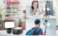 ULANZI VL28 Mini Vlog Light- дронове, екшън камери, телефони, фотоапарати, снимка 9