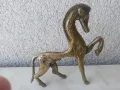 Кон, бронз, рядък,фигура, статуетка, етруски,винтидж, снимка 3