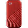SSD външен хард диск WD 2TB червен SS30864, снимка 1 - Друга електроника - 41350931