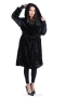 Зимно дамско дълго палто 4253, снимка 4