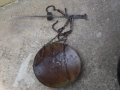 Стар кантар- паланца с топуз и ченгели., снимка 1
