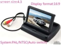 4.3” Сгъваем монитор за кола, камион 4,3” TTF LCD, снимка 2