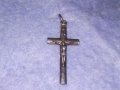 СТАРО СРЕБЪРНО РАЗПЯТИЕ КРЪСТЧЕ МАЙСТОРСКА ИЗРАБОТКА 6803, снимка 4