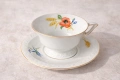 Винтидж порцеланова чаша с чинийка – Bavaria, Германия (1930–1950 г.)  , снимка 1