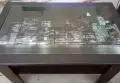 Холна маса с принт стъкло върху плота, снимка 4