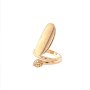 Златен дамски пръстен 2,87гр. размер:54 14кр. проба:585 модел:18271-1, снимка 2