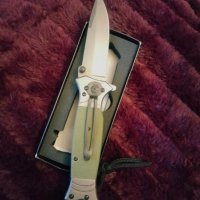 Масивен полуавтоматичен нож, снимка 6 - Ножове - 39630381