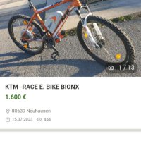 Електрически планински велосипед KTM E race Bionx, снимка 15 - Велосипеди - 42068444