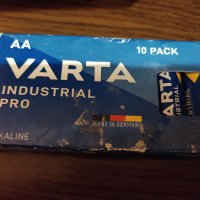 Алкални батерии АА Varta Industrial Pro AA - 10 броя в кутия, снимка 4 - Друга електроника - 40103514