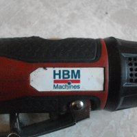 HBM Profi-Pneumatic Vibrable 50mm Sander-Пневматичен Ексцентър Виброшлайф-Профи-50 мм-За Труднодост, снимка 5 - Други инструменти - 39174806