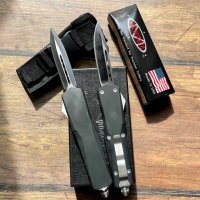 Уникален Автоматичен Нож Ножка MicroTech USA ножове с калъф, снимка 6 - Ножове - 34309745