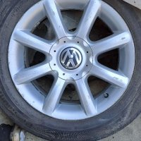 Алуминиеви джанти за VW 5×112 15 цола 2 броя, снимка 1 - Гуми и джанти - 41683239