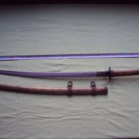 Японски меч нихонто 4 катана острие сабя ятаган, снимка 6 - Други ценни предмети - 39579096