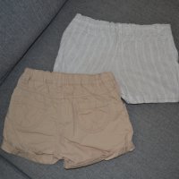 Обща цена 2бр къси панталонки 122 ръст, снимка 2 - Детски къси панталони - 41289586