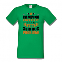 Мъжка тениска If Camping Can't Fix It,Къмпинг,Планина,Изненада,Подарък,Поход,Връх,Хижа,, снимка 6 - Тениски - 36352216