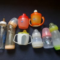 Лот бебешки шишета за вода , снимка 1 - Прибори, съдове, шишета и биберони - 41404308