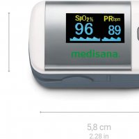 НОВИ! Пулсоксиметър Medisana Germany уред за измерване нивото на кислород в кръвта и сърд, снимка 4 - Уреди за диагностика - 39066602