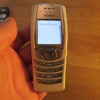 телефон с копчета NOKIA 6610i, НОКИА 6610i - 2004г. тъмно син панел - работещ., снимка 2 - Nokia - 35985490