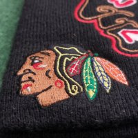 Зимна шапка на Chicago Blackhawks, снимка 3 - Шапки - 35925056