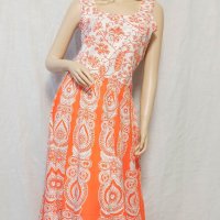 Индийска памучна рокля ”Мандала”, снимка 2 - Рокли - 22910220