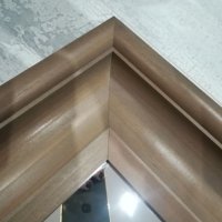 Огледало в дървена рамка- 90/60/5см, снимка 1 - Огледала - 39828989
