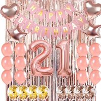 Нов Комплект декорации / украса за рожден ден Парти Балони 21 години, снимка 1 - Други - 41292050