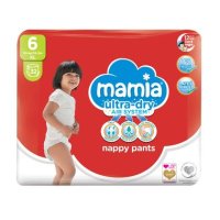 Mamia/Мамиа памперси, гащички, мокри кърпички Sensitive и козметика , снимка 3 - Пелени, памперси - 41430572