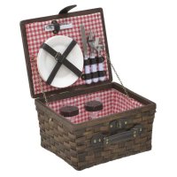 Заредена кошница за пикник за двама , снимка 1 - Къмпинг мебели - 40923642