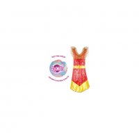 Adorbs - Рокля Огнената Принцеса - Червена L85016, снимка 4 - Детски рокли и поли - 39405318
